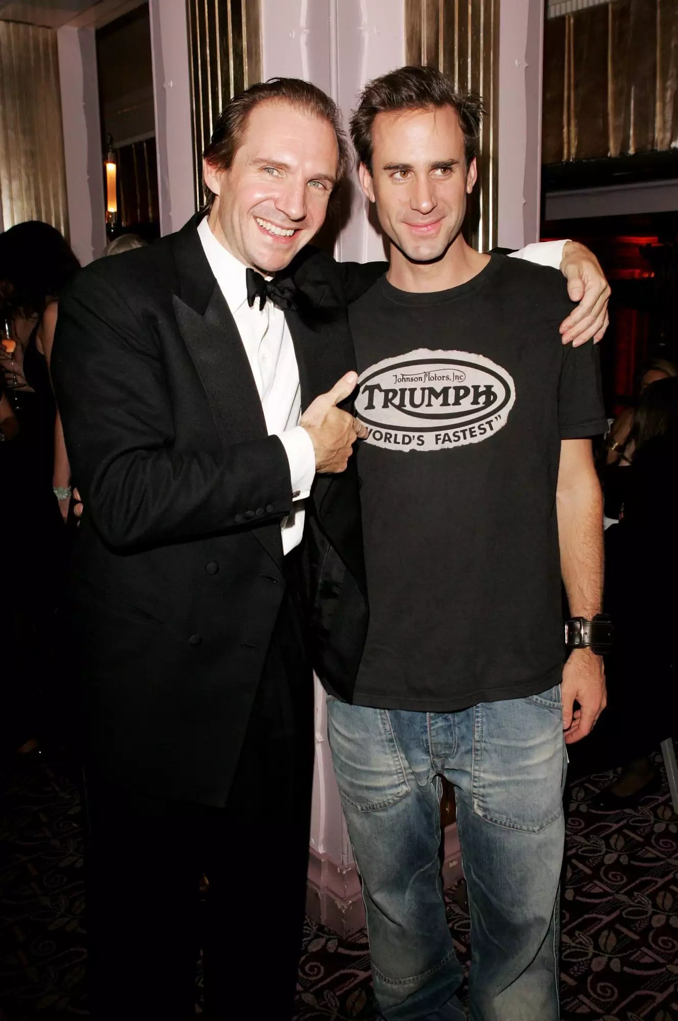 Ralph Fiennes and Joseph Fiennes
