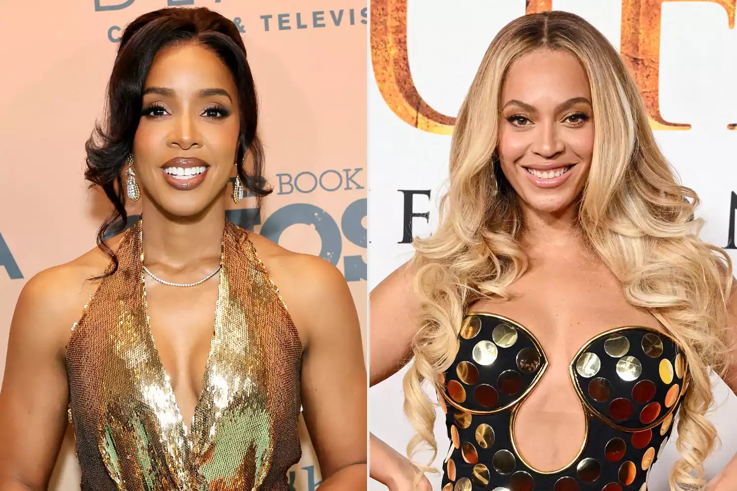 Kelly Rowland attends The Critics Choice Association&rsquo;s 7th Annual Celebration of Black Cinema &amp; Television at Fairmont Century Plaza on December 09, 2024 in Los Angeles, California; Beyonce at the &ldquo;Mufasa: The Lion King&rdquo; premiere at Dolby Theatre on December 09, 2024 in Los Angeles, California