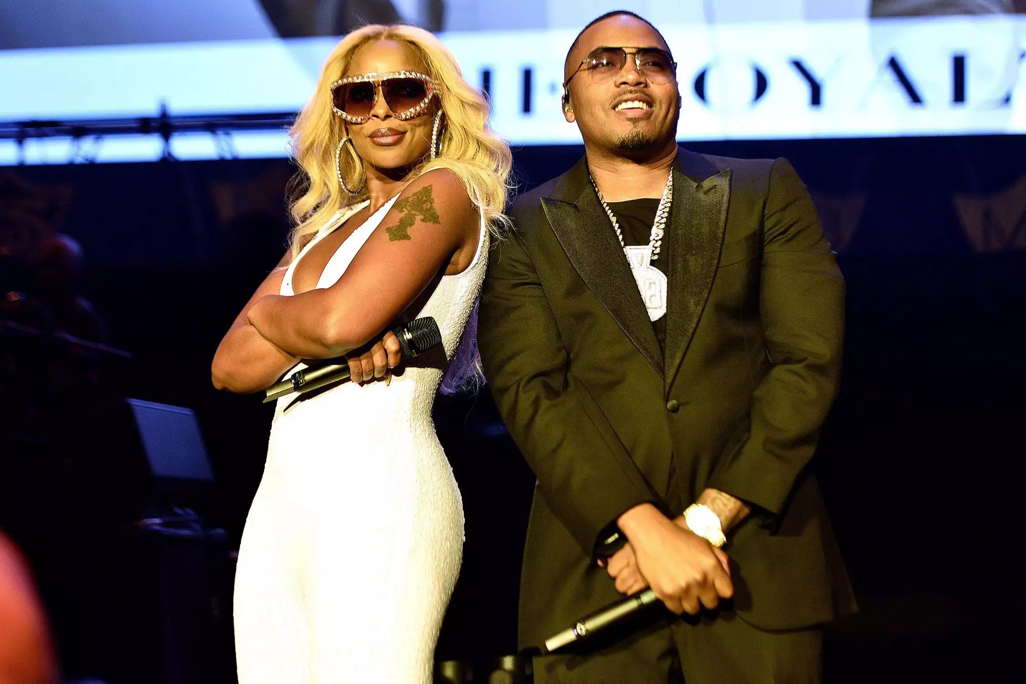 Mary J. Blige and Nas