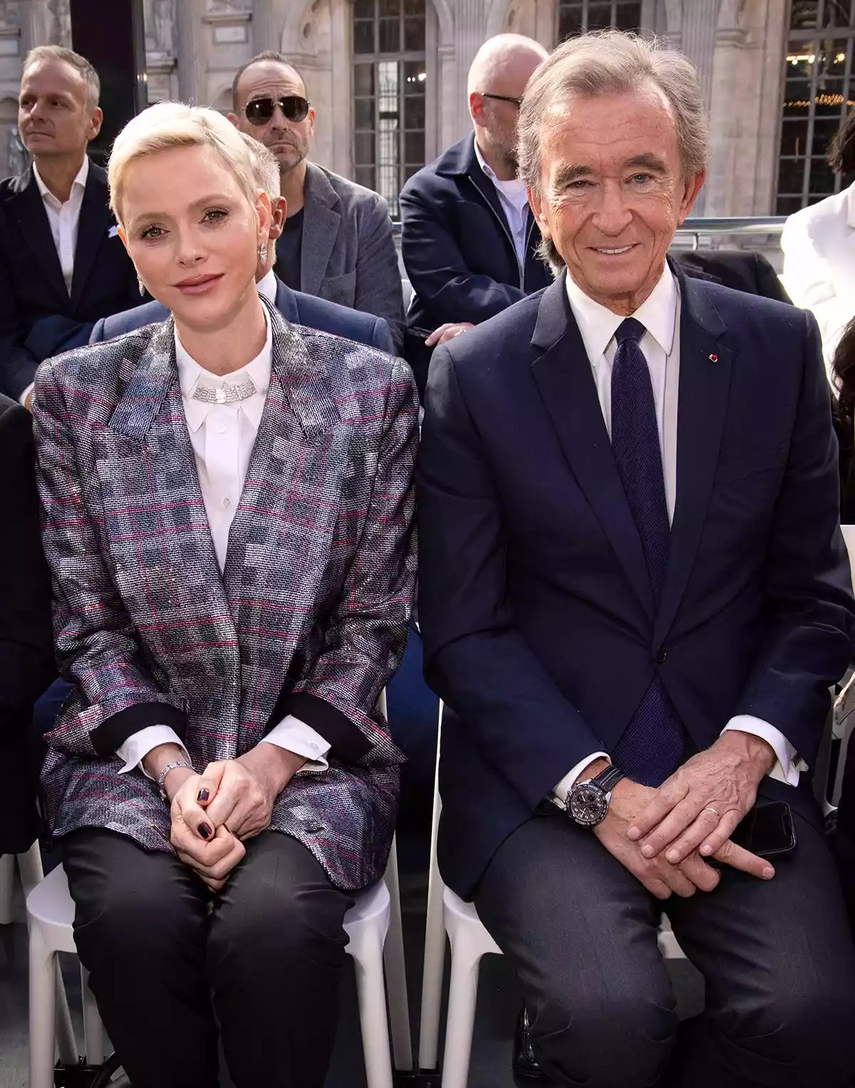 Fashion RTW SS 23 Louis Vuitton Front Row, Paris, France - 04 Oct 2022