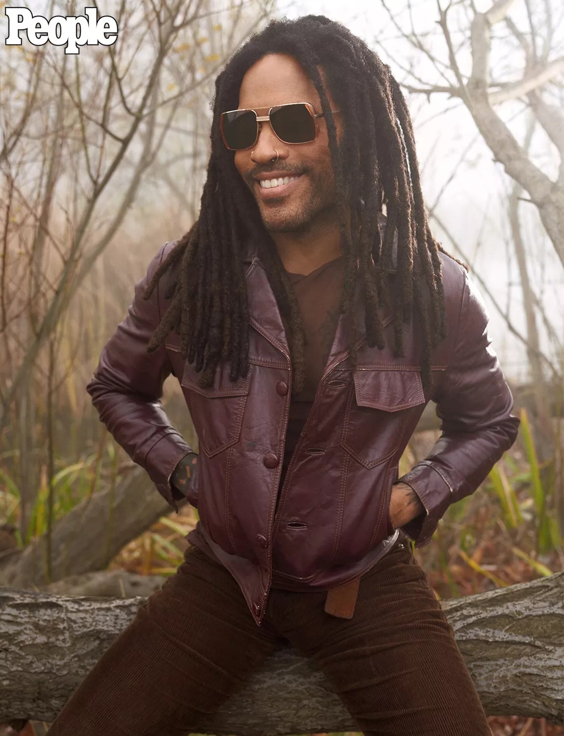 Lenny Kravitz photographed in Malibu, CA, on January 17, 2024.