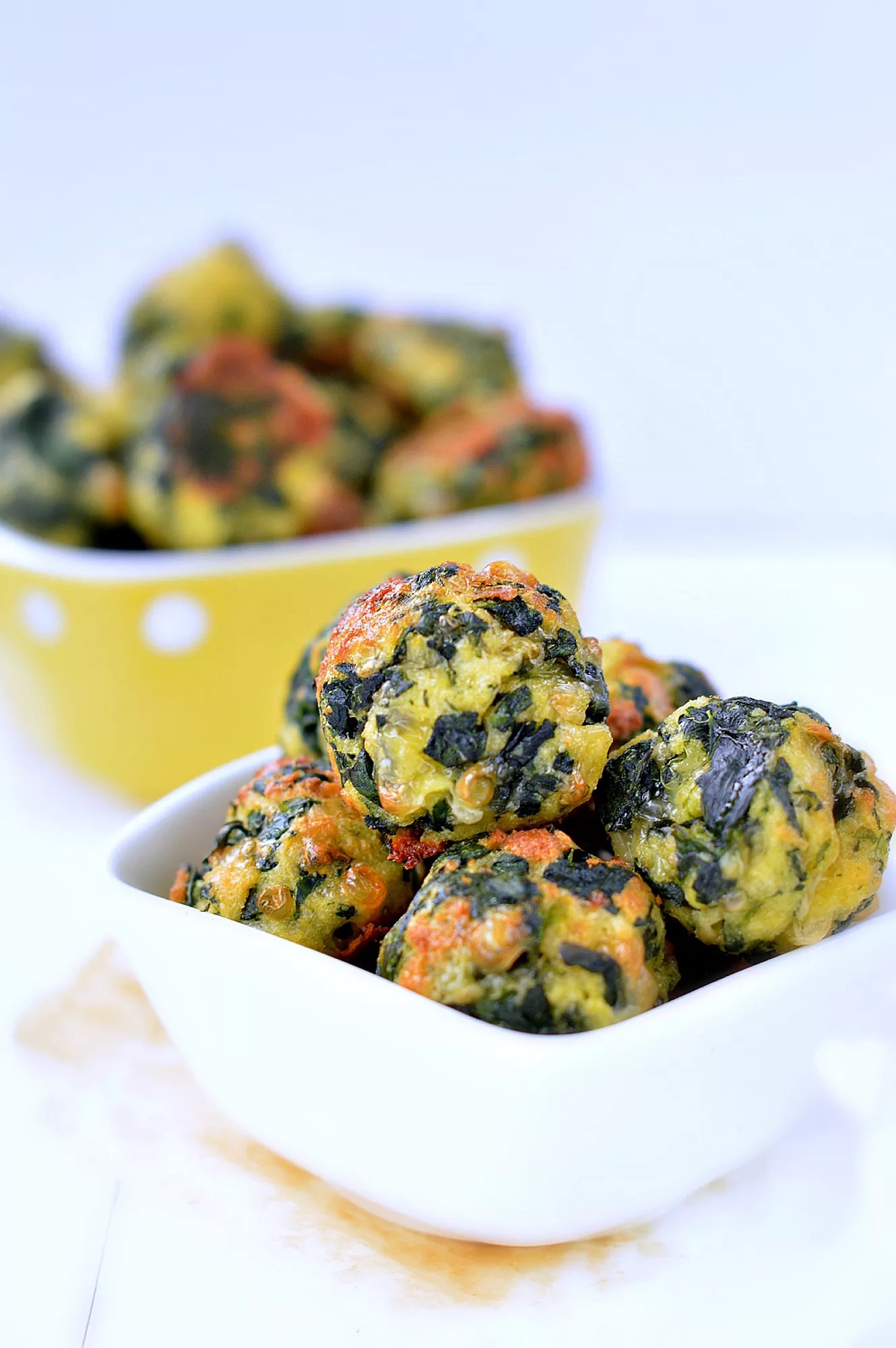 Spinach Cheesy Balls - Food