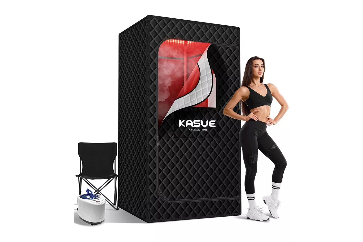 Upgraded Infrared Sauna Box for Relaxation