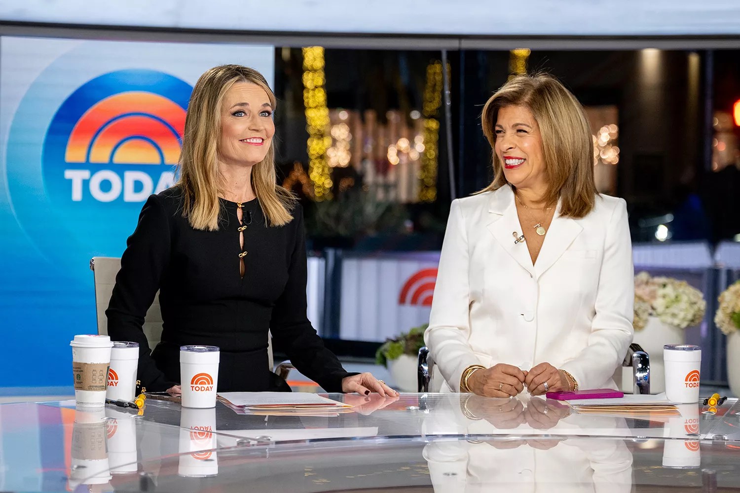 Savannah Guthrie and Hoda Kotb on Wednesday, January 10, 202