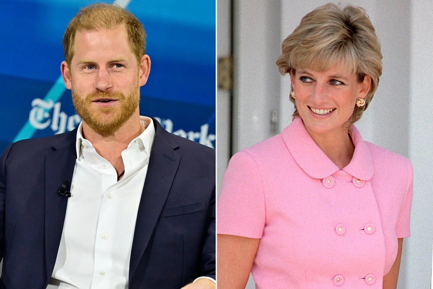 Prince Harry and Princess Diana Tout