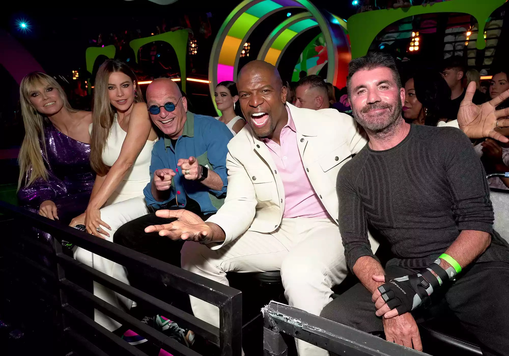 Terry Crews Simon Cowell Heidi Klum Sofia Vergara Howie Mandel
