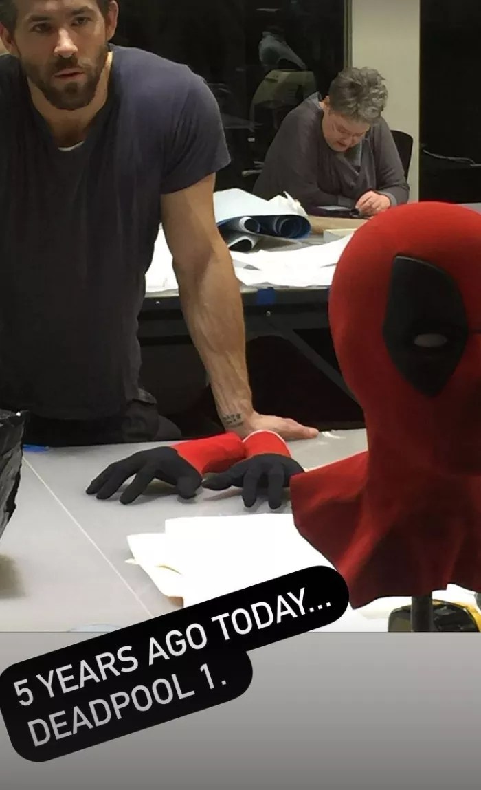 Ryan Reynolds - 5 year Deadpool anniversary