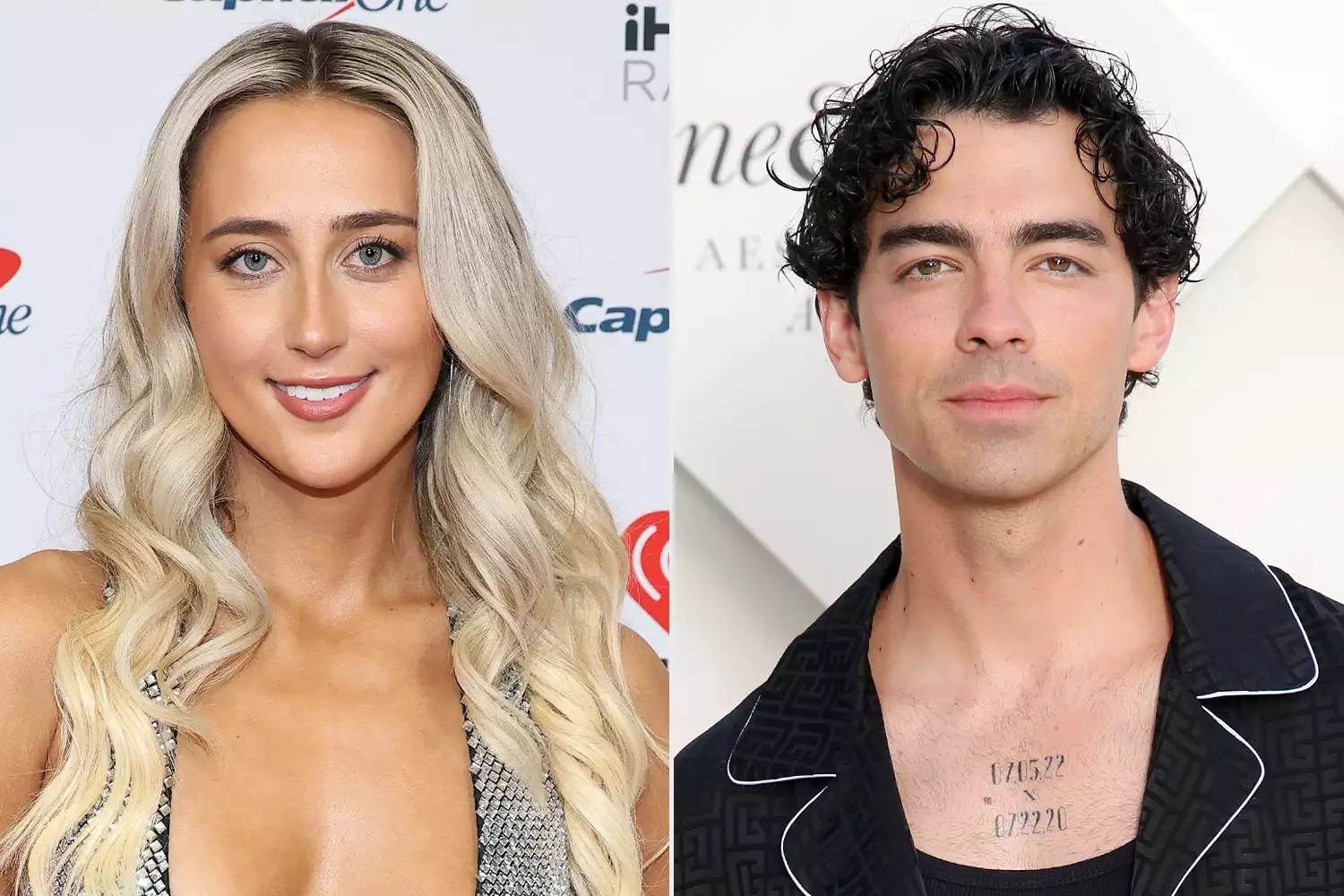 Ashley Cooke attends iHeartRadio z100&rsquo;s Jingle Ball 2024 Presented By Capital One at Madison Square Garden on December 13, 2024 in New York City; Joe Jonas arrives at Manko Athens Opening Night as part of the One&amp;Only Aesthesis Grand Opening Party, on June 07, 2024 in Athens, Greece