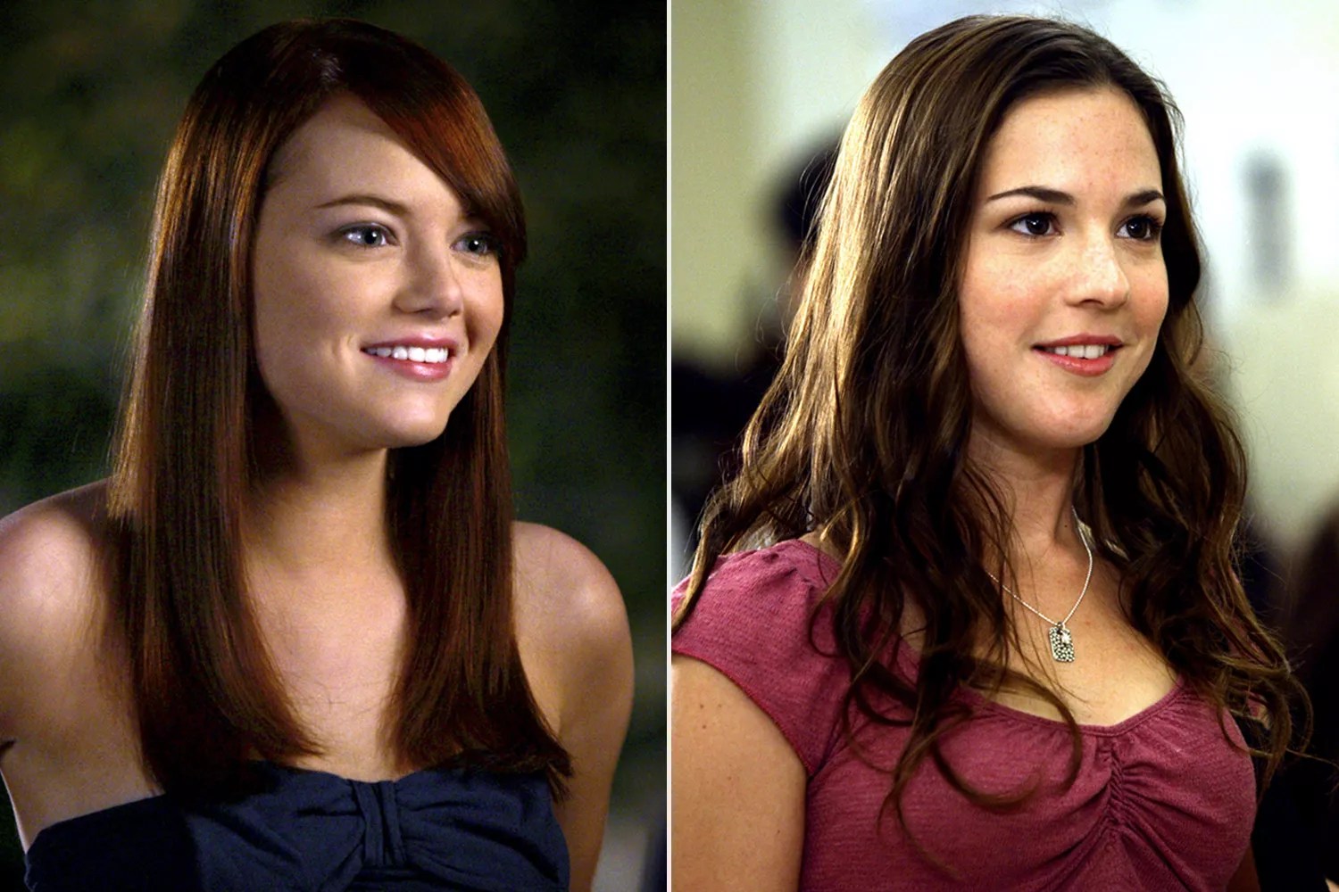 Superbad - Emma Stone and Martha MacIsaac