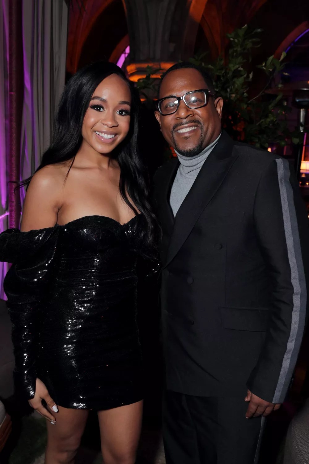 Jasmine Page Lawrence and Martin Lawrence attend the Los Angeles Premiere of Columbia Pictures BAD BOYS FOR LIFE.