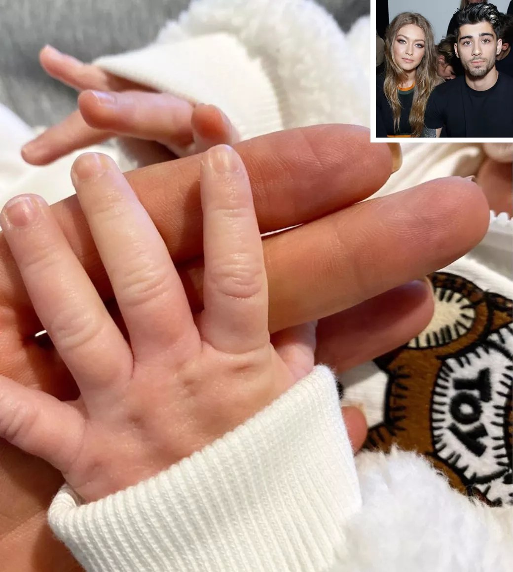 Zayne Malik, Gigi Hadid newborn