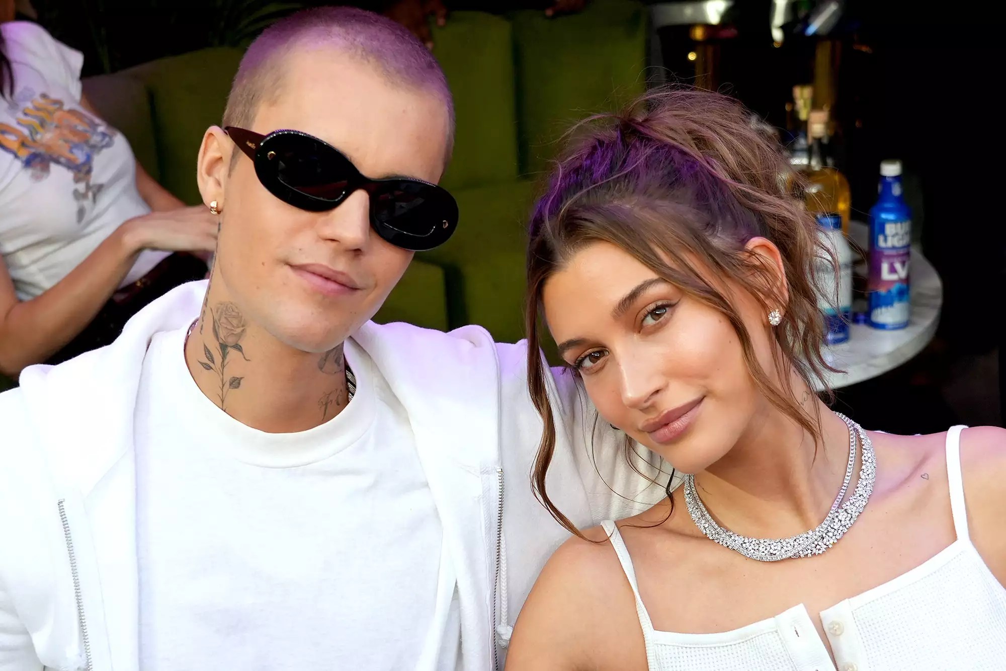 Justin Bieber and Hailey Bieber