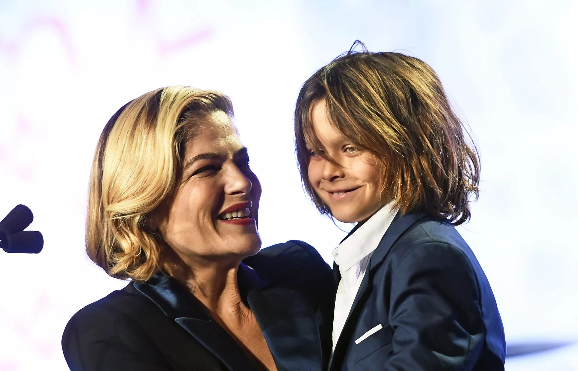 Selma Blair and Arthur Saint