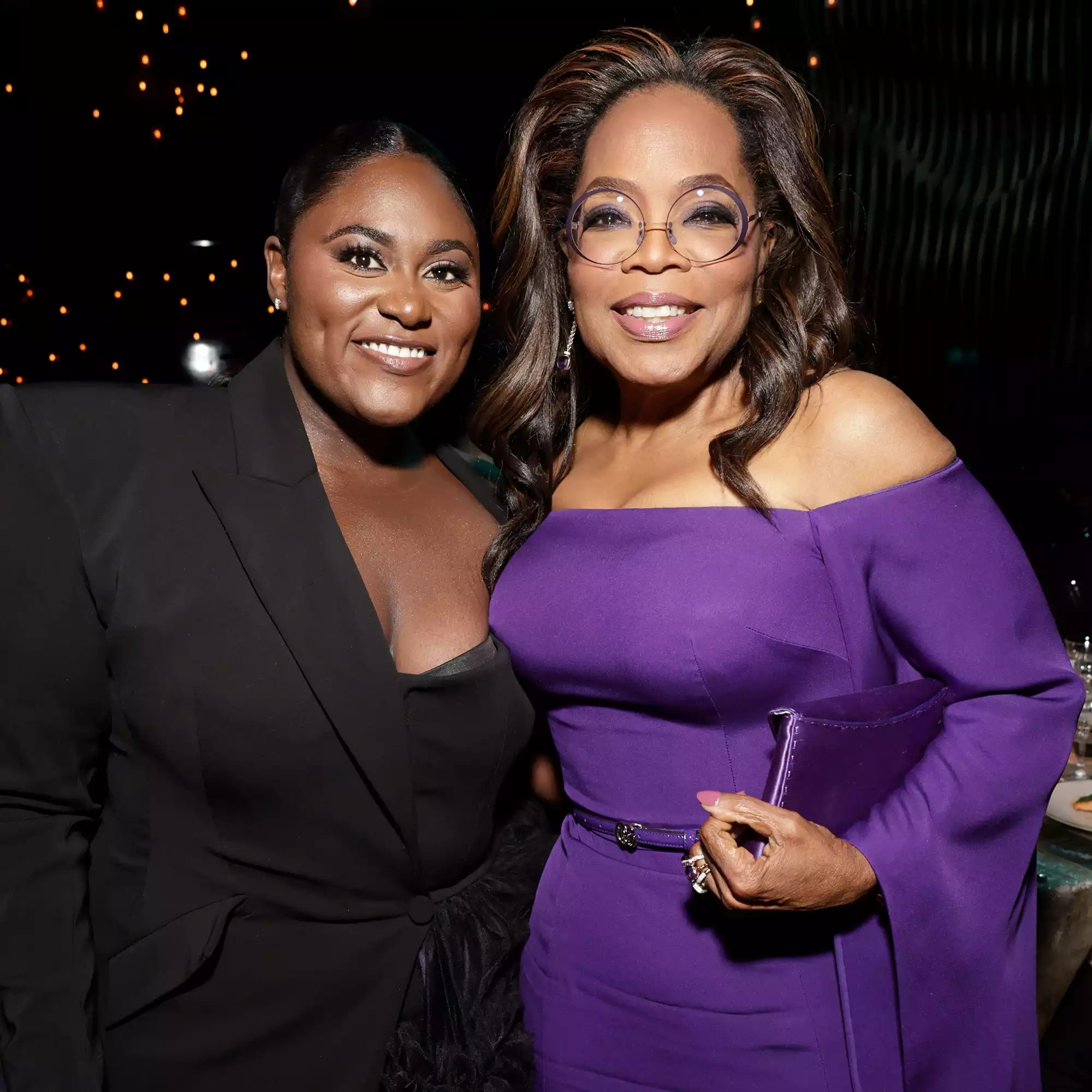 Danielle Brooks and Oprah Winfrey attend the 30th Annual Screen Actors Guild Awards