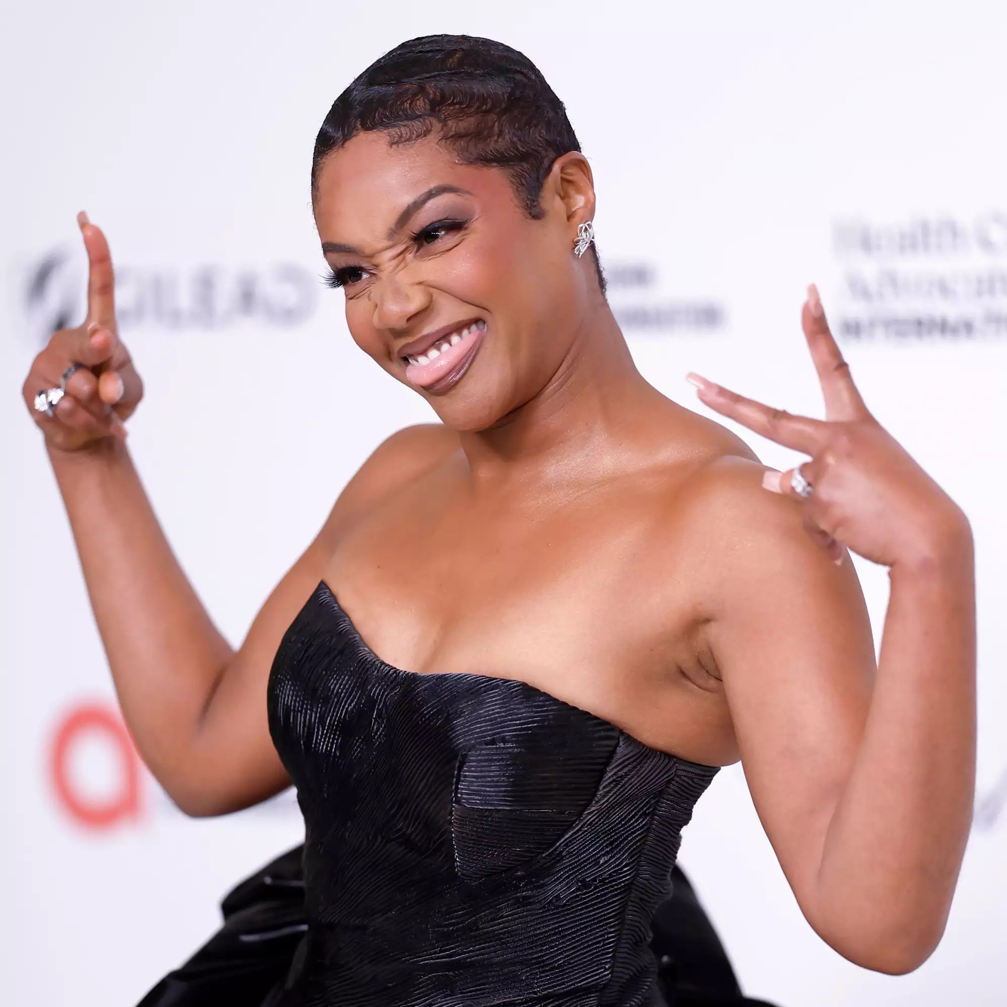 Tiffany Haddish attends the Elton John AIDS Foundation