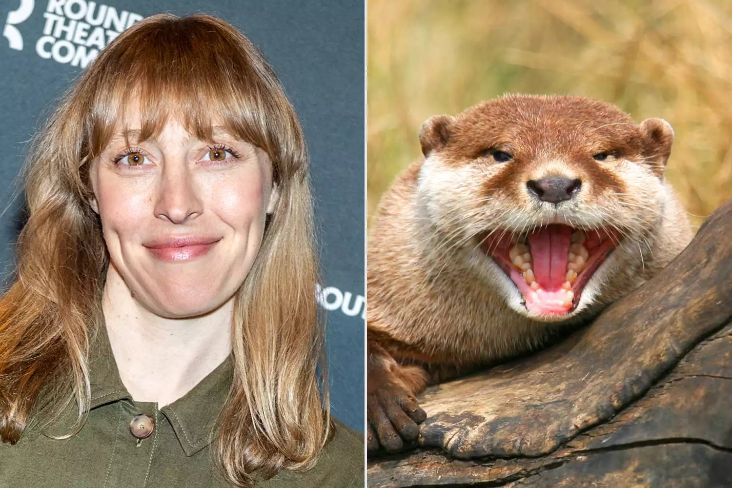 Crystal Finn attacked by Otters