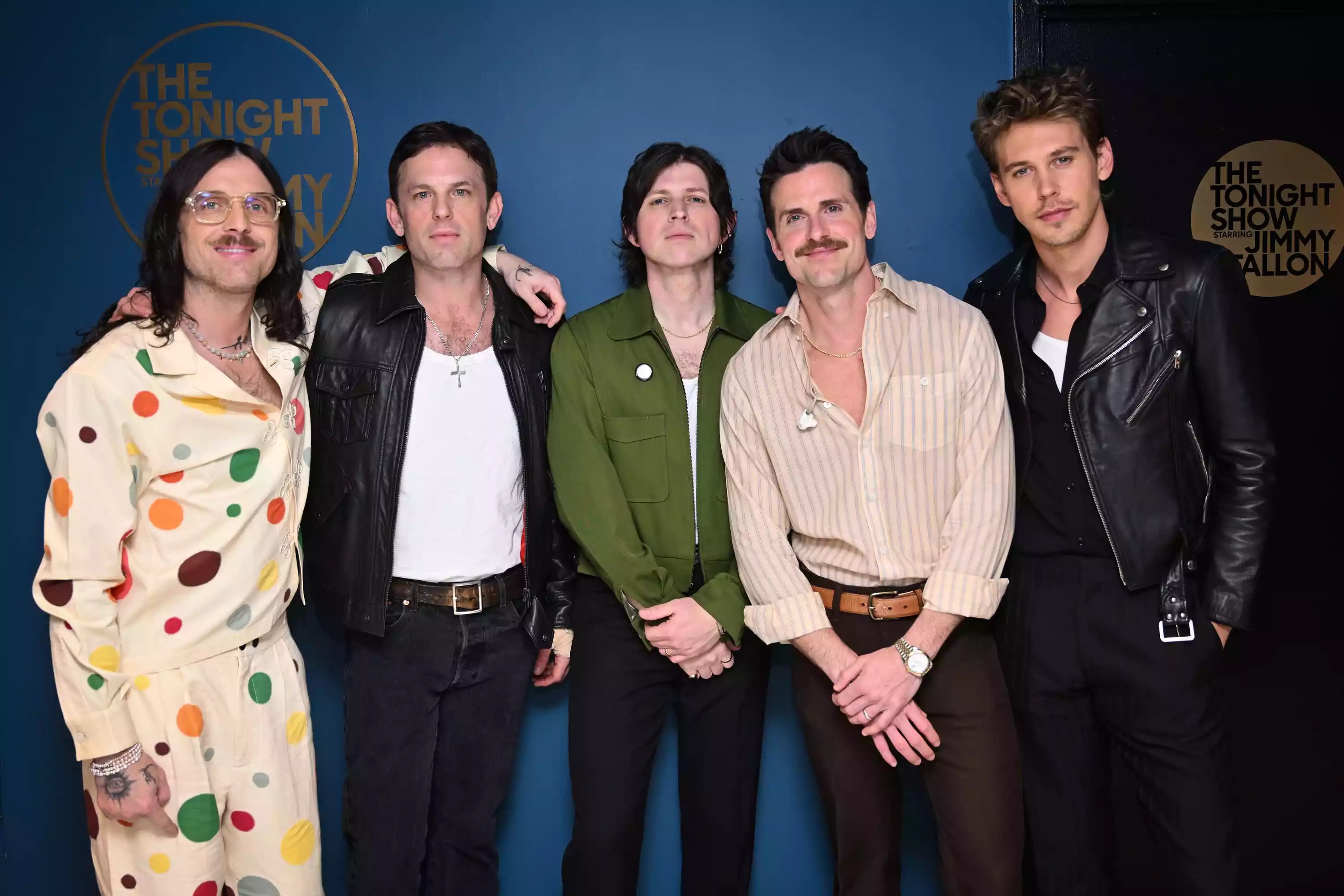 Kings of Leon austin butler jimmy fallon 02 26 24