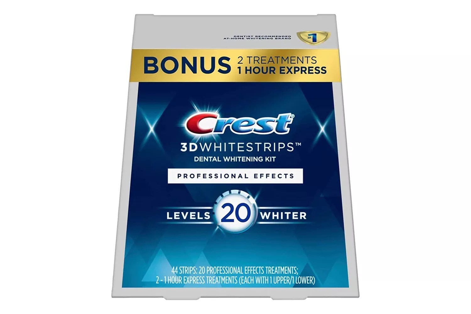 Crest 3D Whitestrips, Professional Effects, Teeth Whitening Strip Kit,