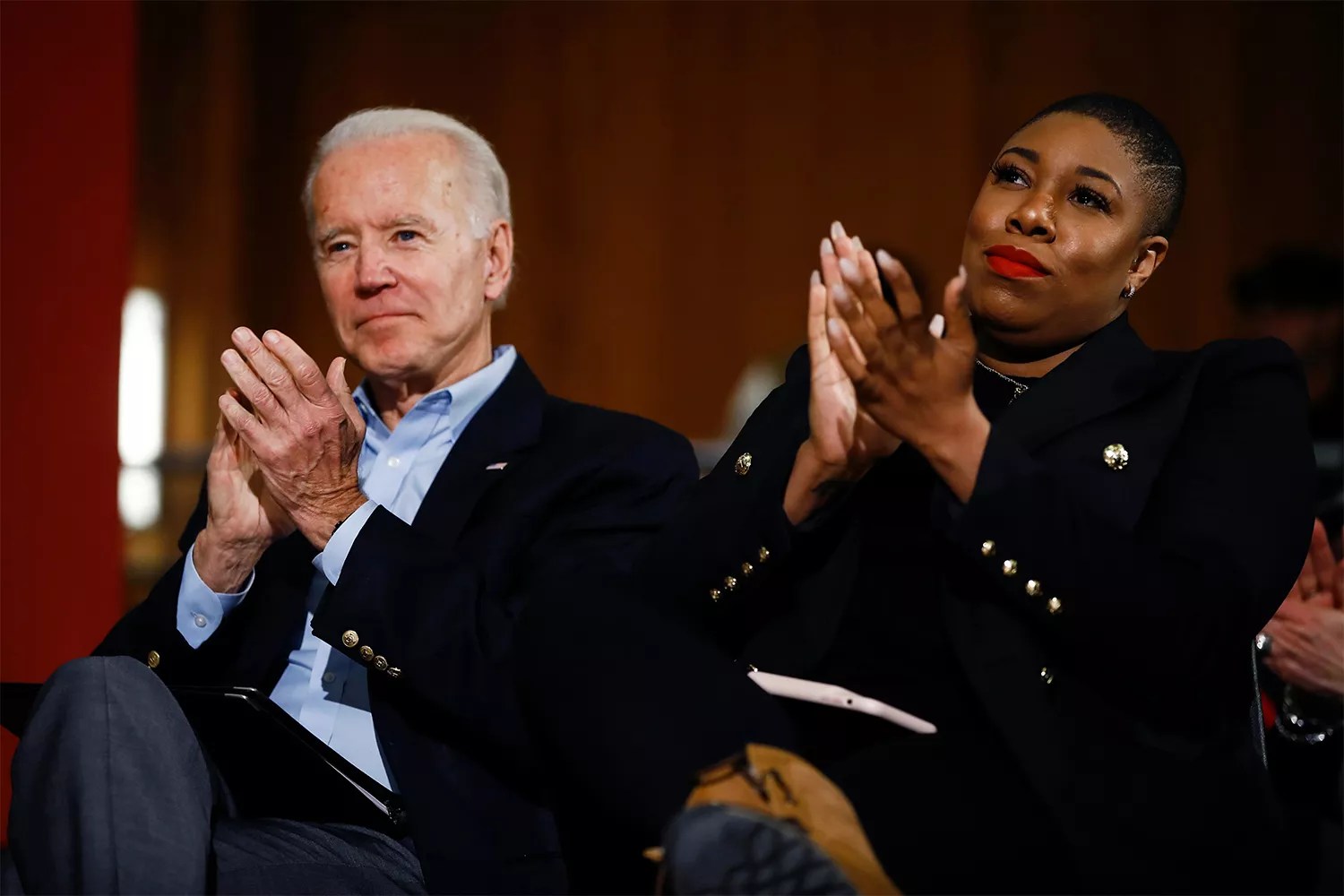 symone sanders and joe biden