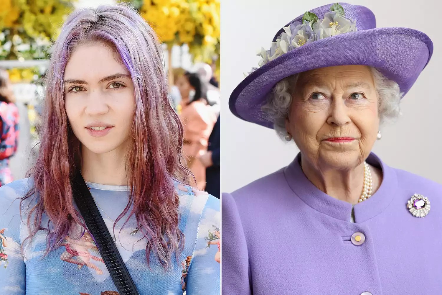 Grimes, Queen Elizabeth II