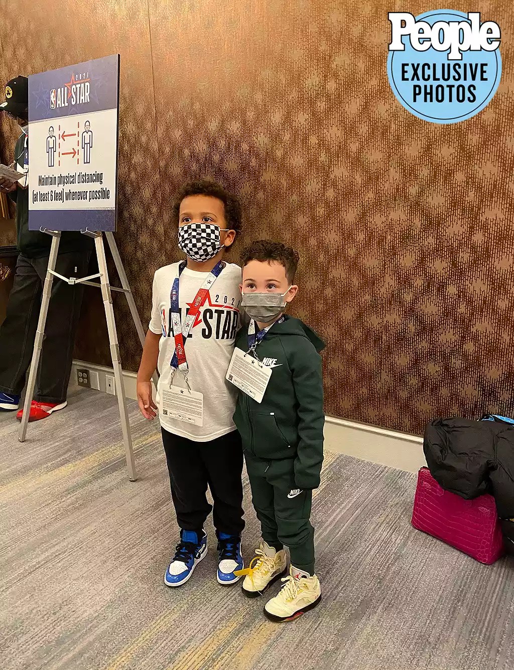 Julius Randle&rsquo;s Wife, Kendra Randle&rsquo;s Photo Diary from the 2021 NBA All-Star Game