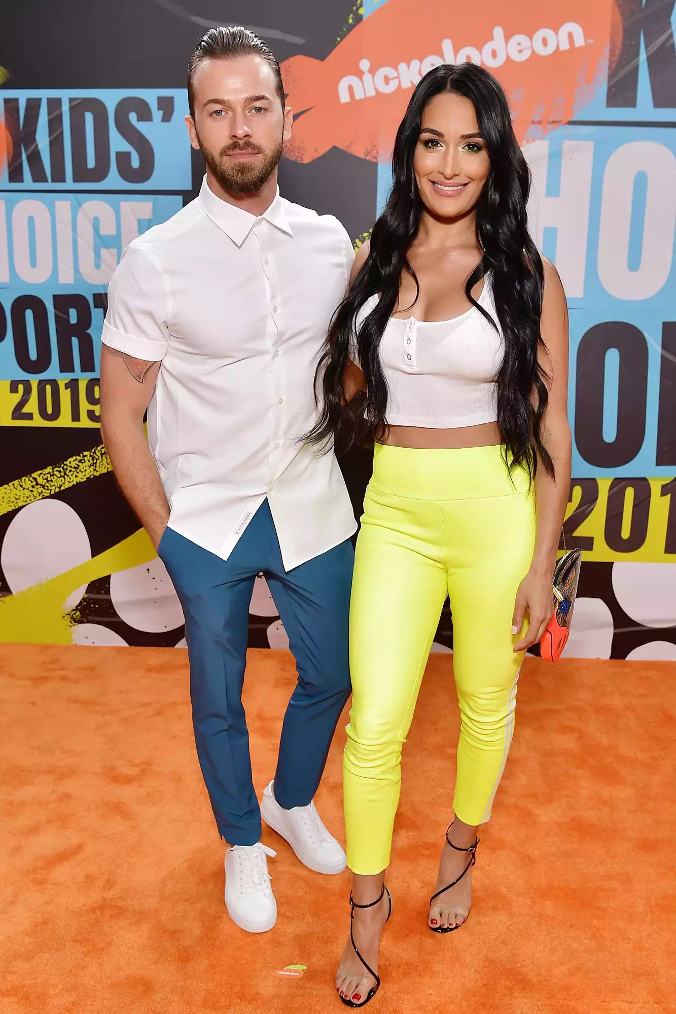 Nikki Bella and Artem Chigvintsev