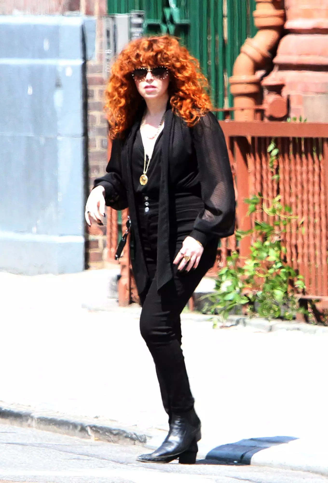 Natasha Lyonne photo shoot, New York, USA - 02 Jul 2018