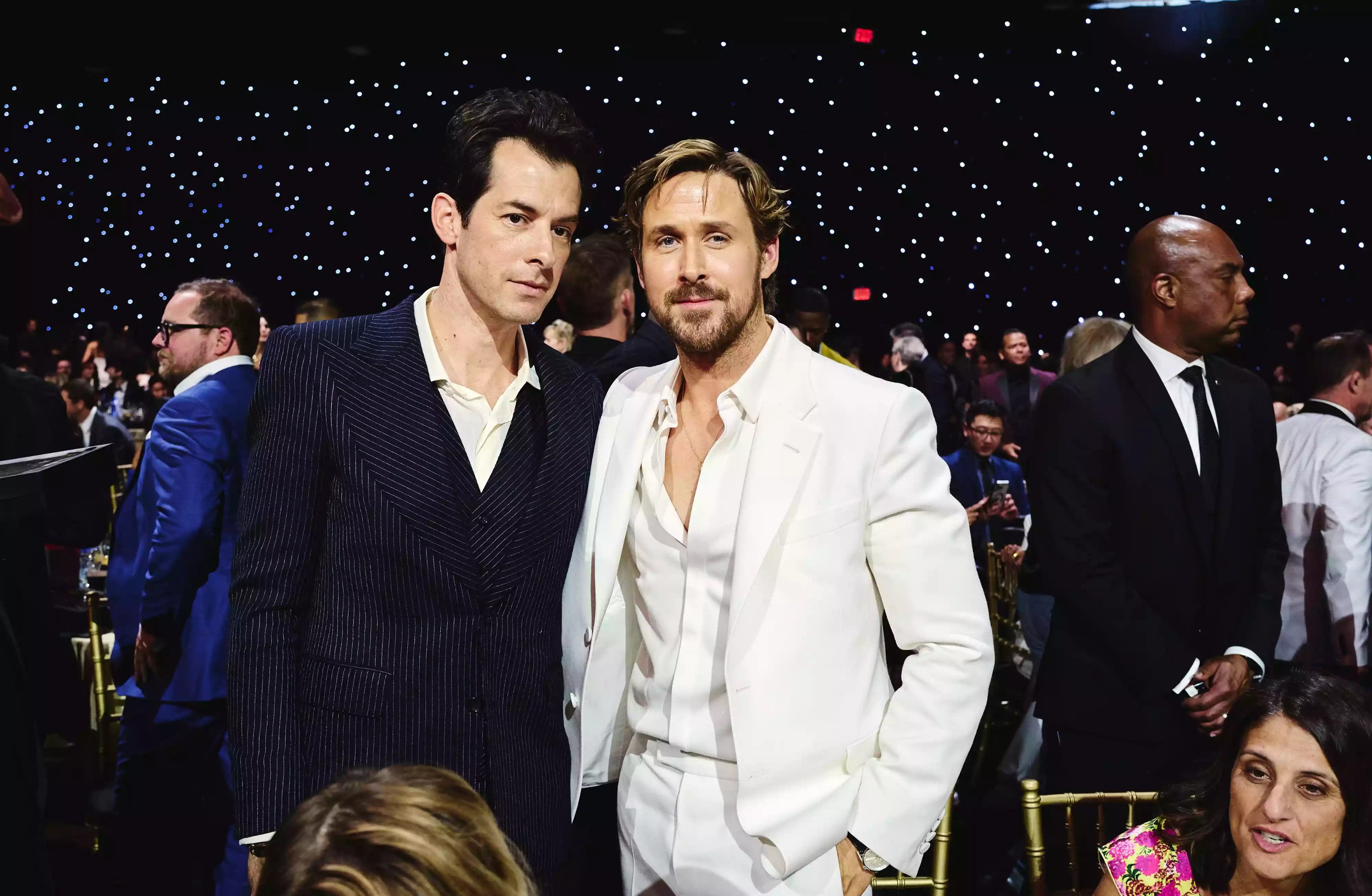 Mark Ronson and Ryan Gosling Critics Choice Awards Santa Monica 01 14 24