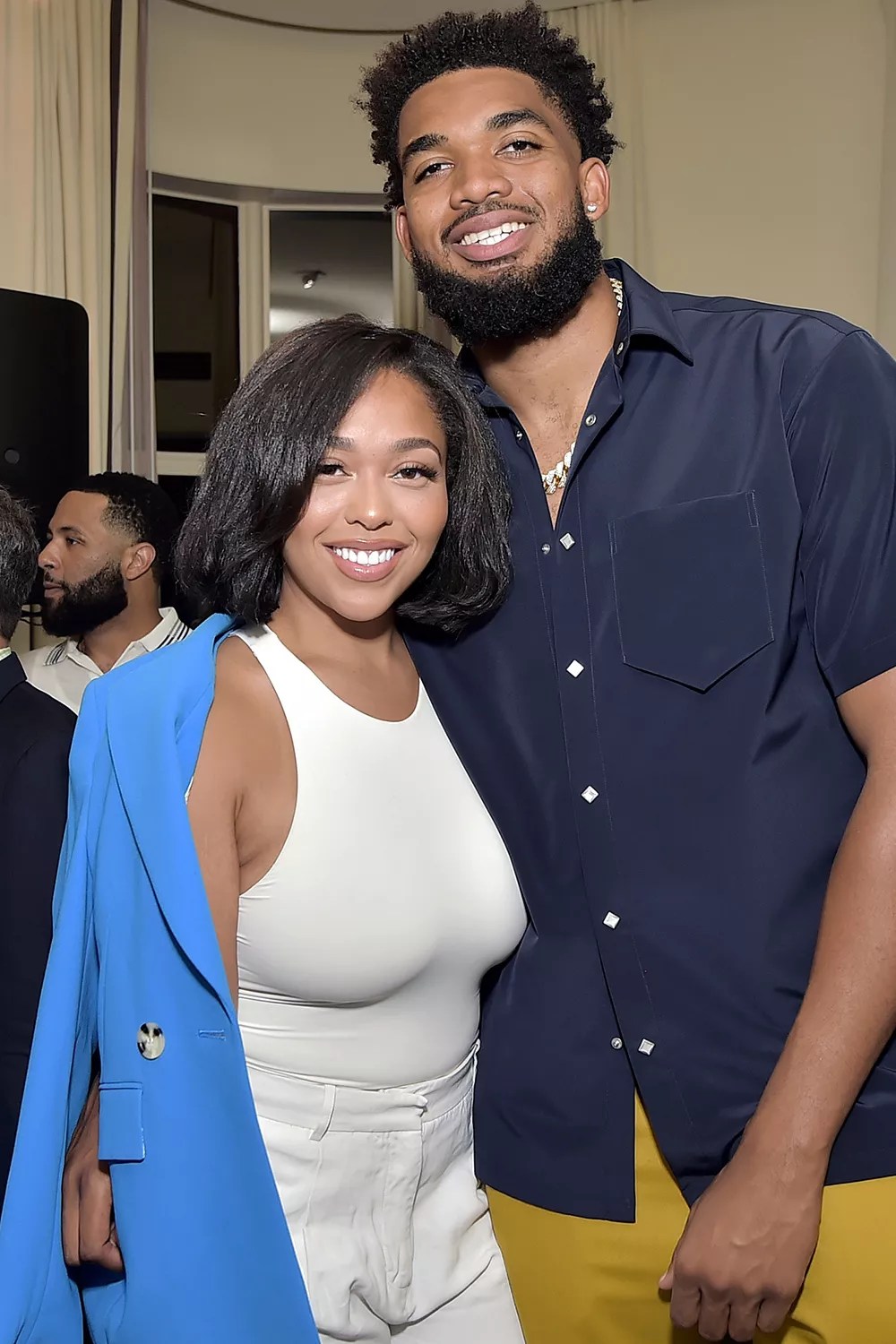 Jordyn Woods and Karl-Anthony Towns