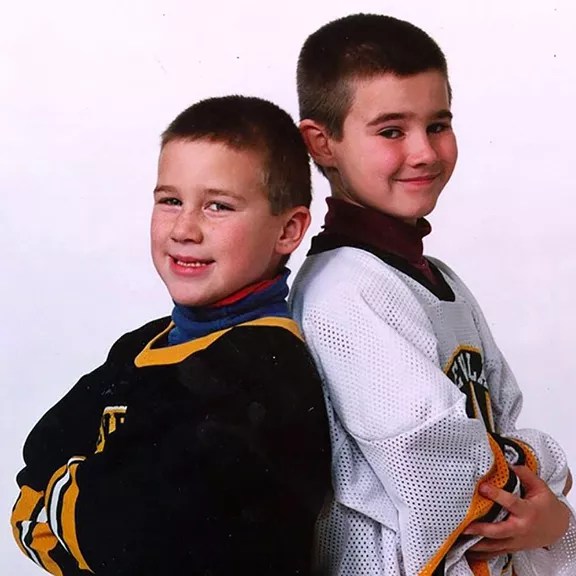 Travis Kelce throwback photos.
