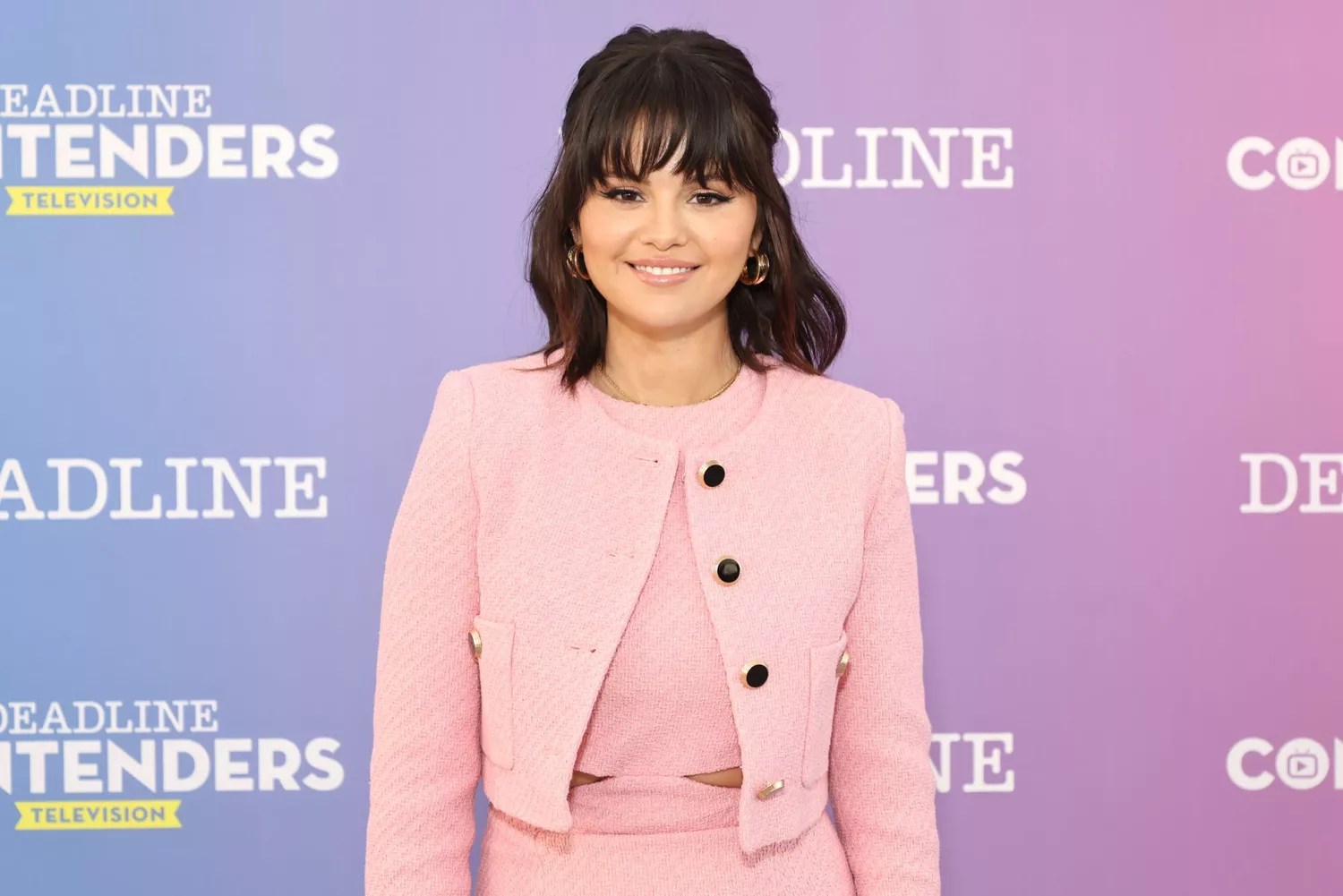 LOS ANGELES, CALIFORNIA - APRIL 09: EP/Actor Selena Gomez from Huluâs âOnly Murders in the Buildingâ attends Deadline Contenders Television at Paramount Studios on April 09, 2022 in Los Angeles, California. (Photo by Amy Sussman/Getty Images for Deadline Hollywood )