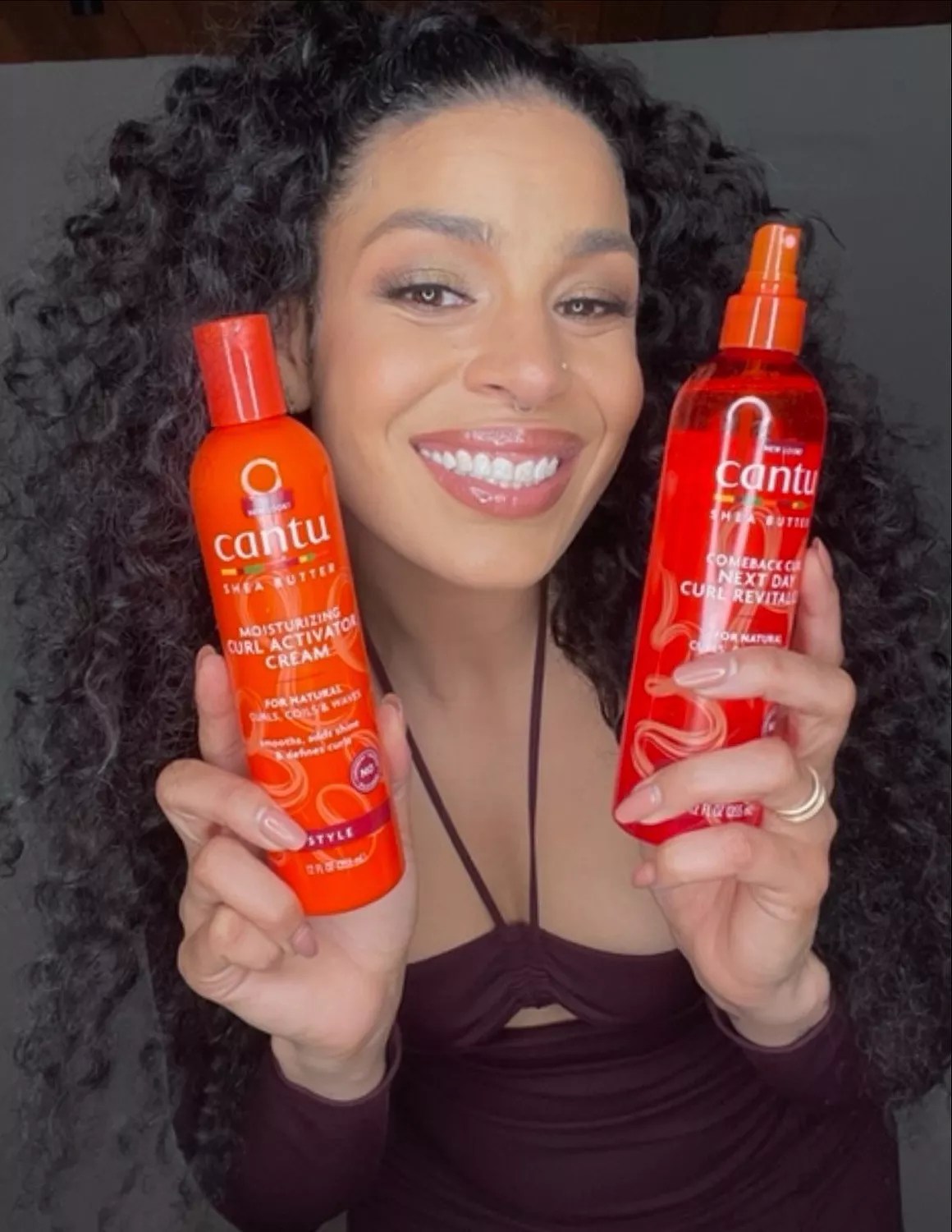 “It’s a dream to be working with Cantu to help uplift the next generation of women who are on their own unique and powerful journeys to building their bright futures,” Sparks shares.