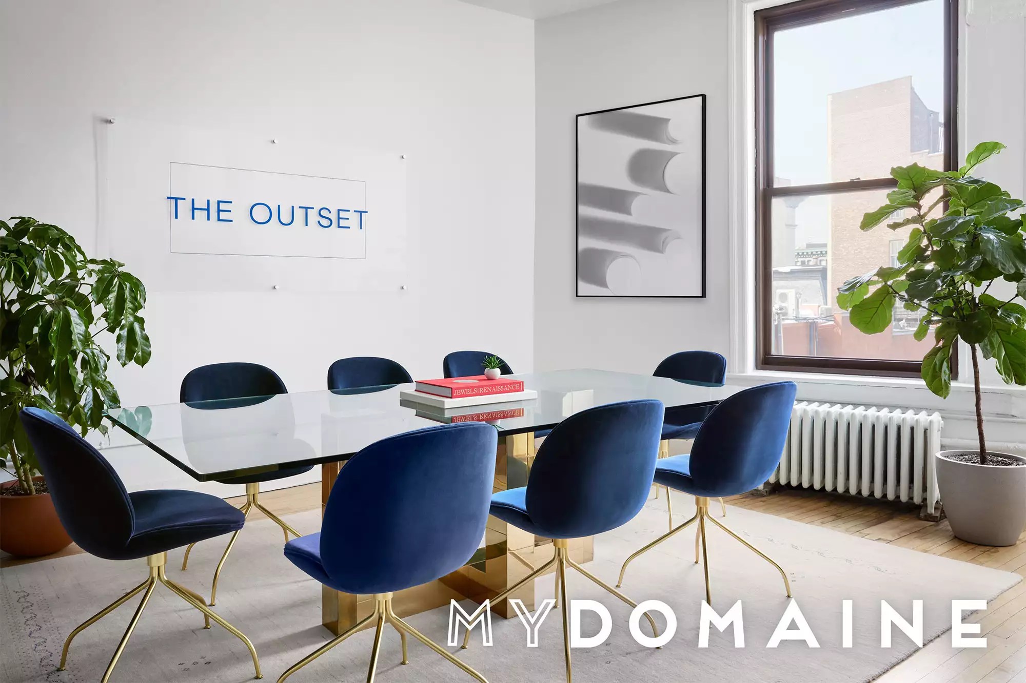 Scarlett Johansson&rsquo;s office Outset Office Tour x MyDomaine