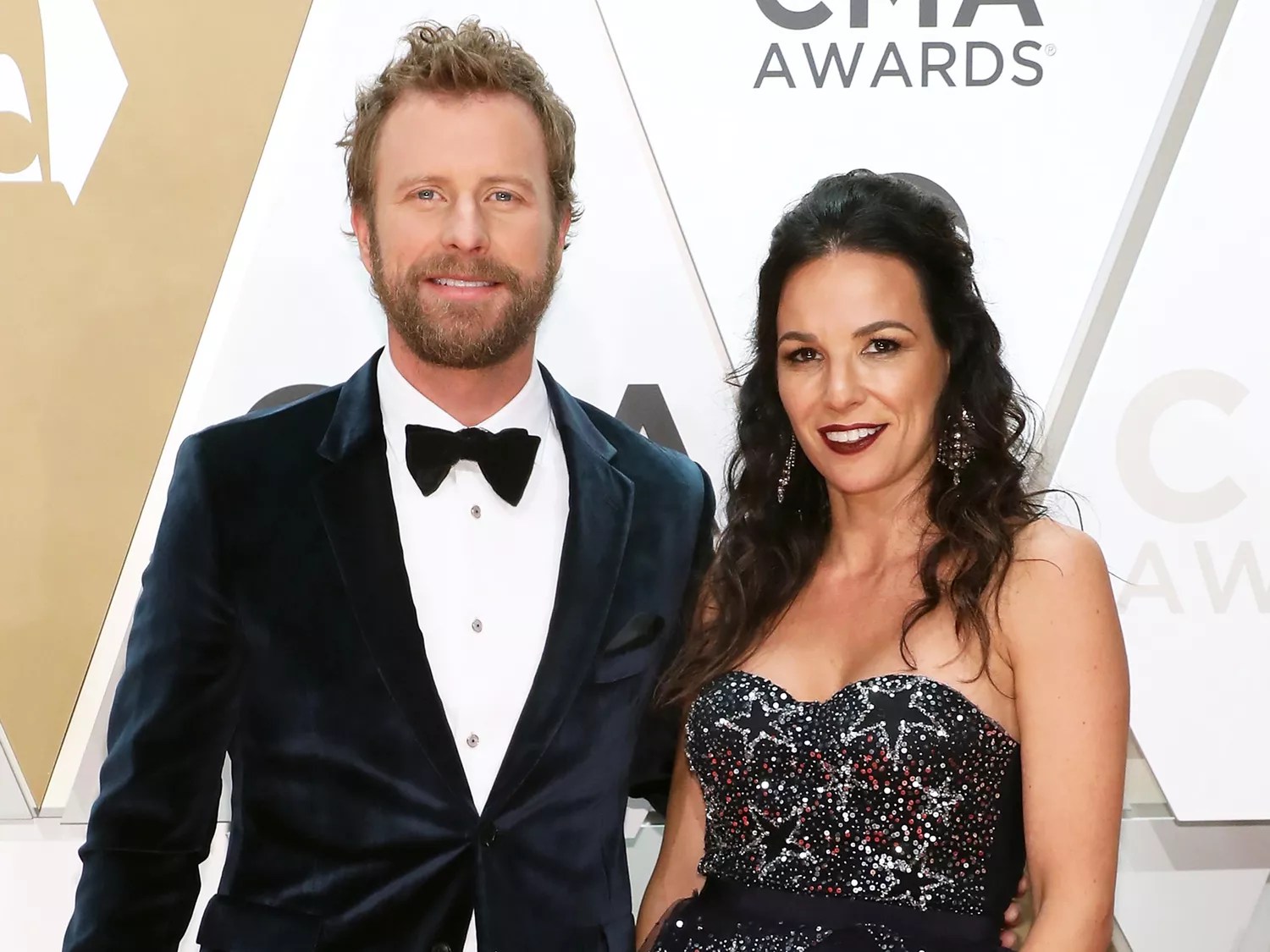 Dierks Bentley and Cassidy Black attend the 53nd annual CMA Awards at Bridgestone Arena on November 13, 2019 in Nashville, Tennessee