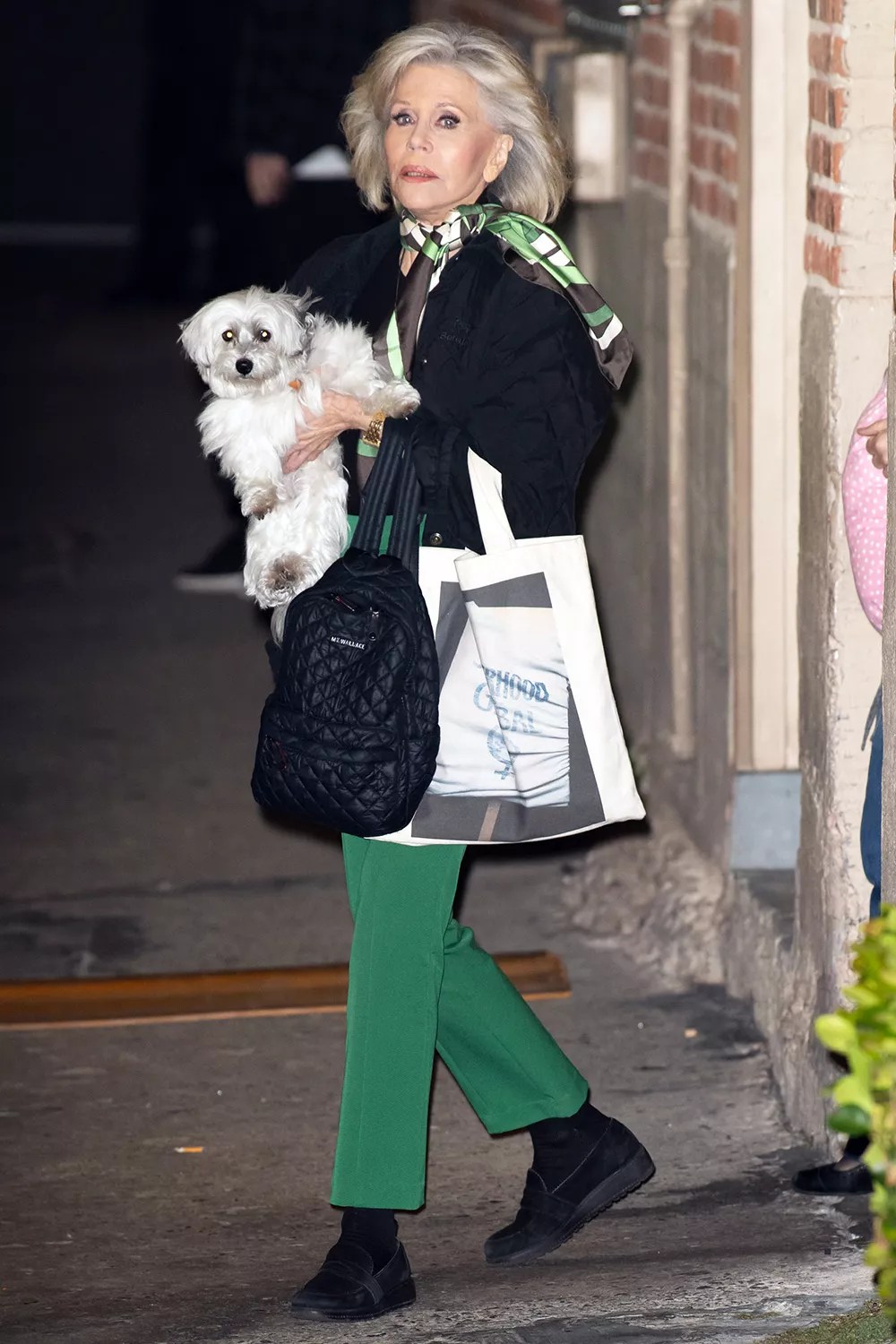 Jane Fonda is seen at &lsquo;Jimmy Kimmel Live&rsquo; on January 20, 2020 in Los Angeles, California