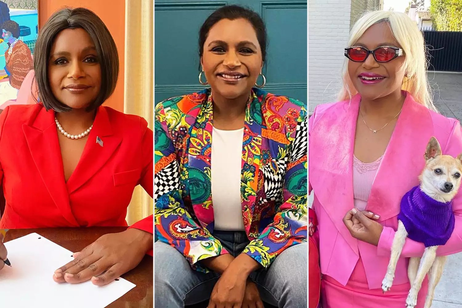 Mindy Kaling Honors &lsquo;Female Comedy Legends&rsquo; with Fun Halloween Looks: &lsquo;Can You Guess Who I Am?'