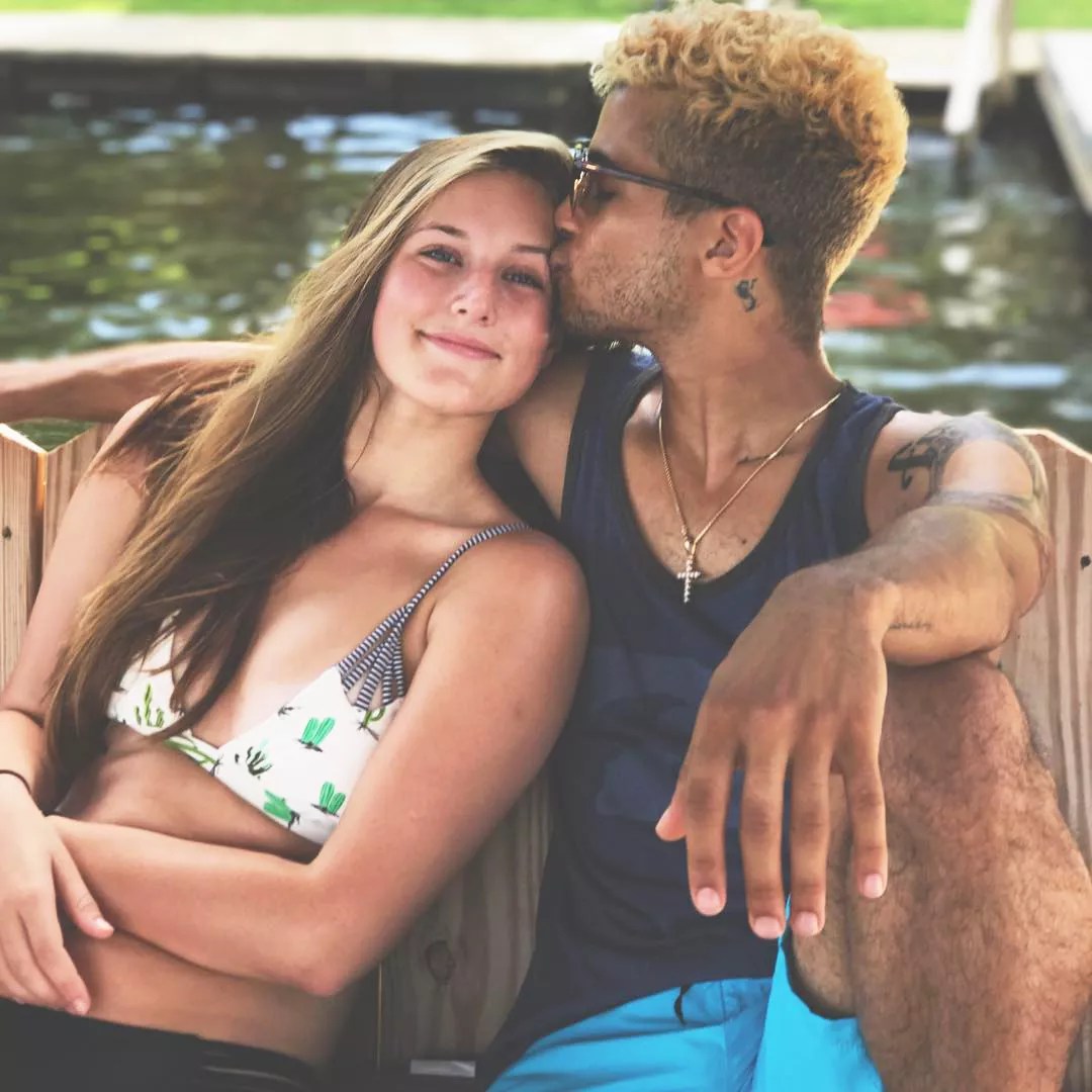 Ellie Woods and Jordan Fisher