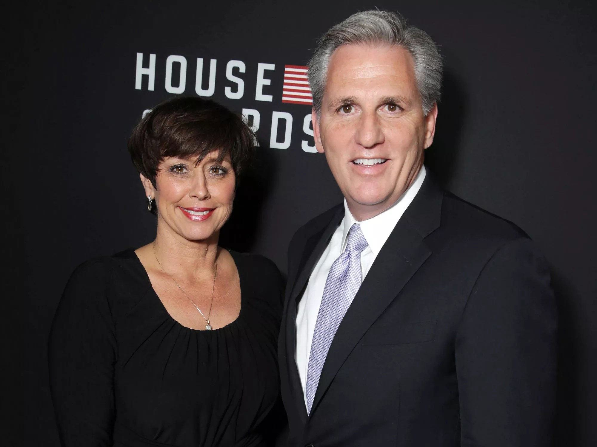 Judy McCarthy and Kevin McCarthy at a special screening of &lsquo;House of Cards&rsquo;.
