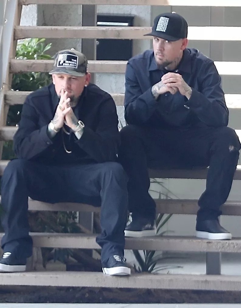 Joel and Benji Madden of Good Charlotte were observed posing for a tattooed photographer in Studio City, prompting speculation about the band&rsquo;s return.