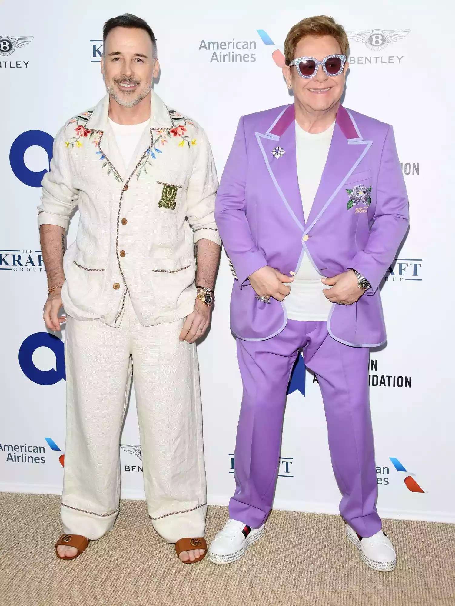 David Furnish and Sir Elton John