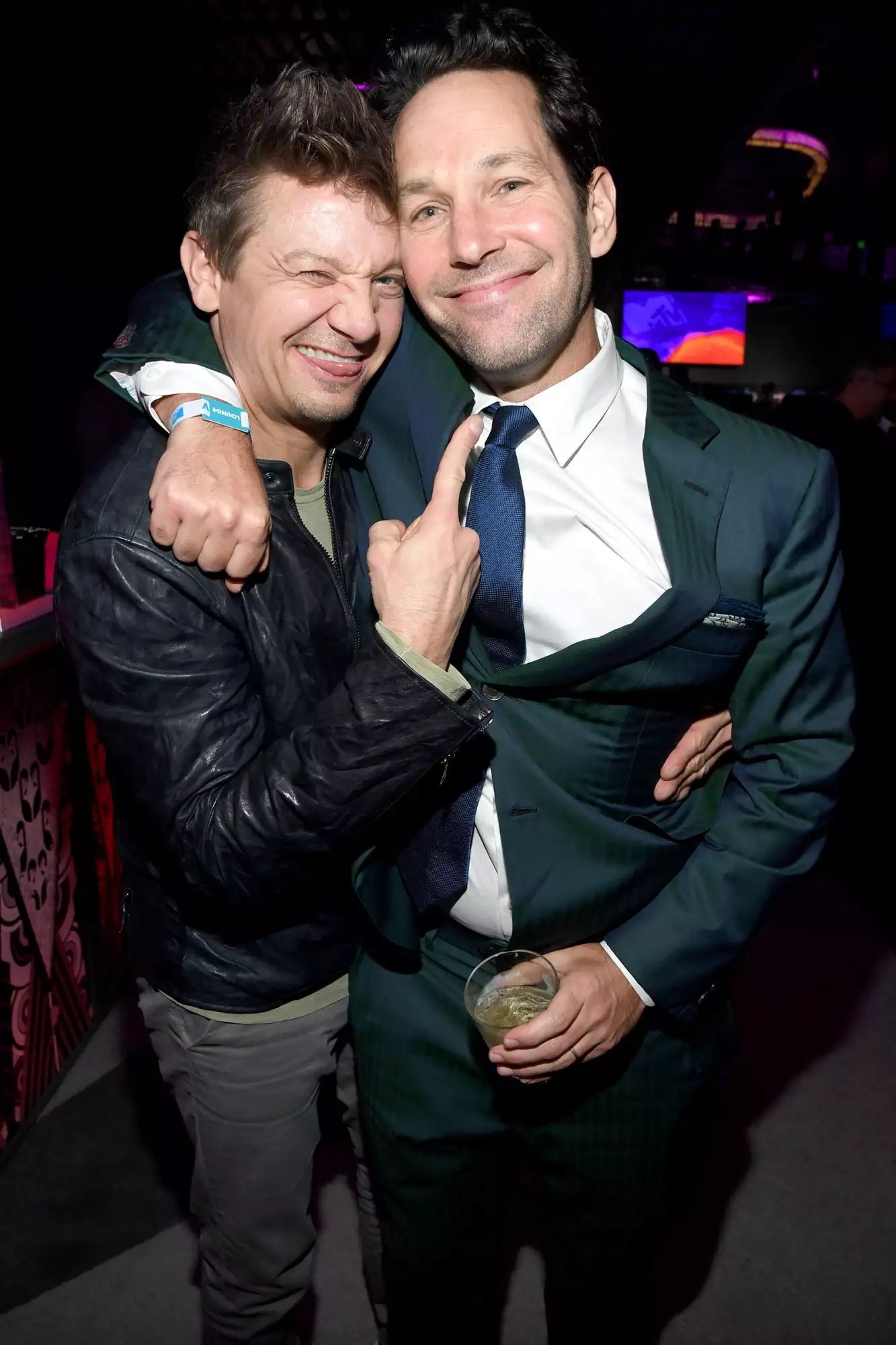 Jeremy Renner and Paul Rudd
