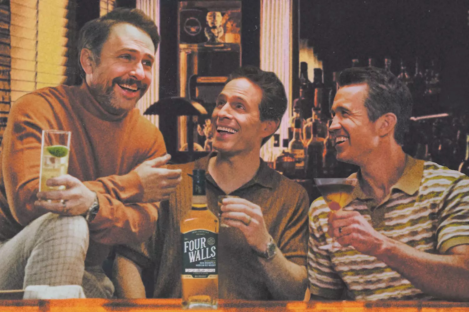 Always Sunny&rsquo;s Glenn Howerton, Rob McElhenney, and Charlie Day Team Up on a Whiskey