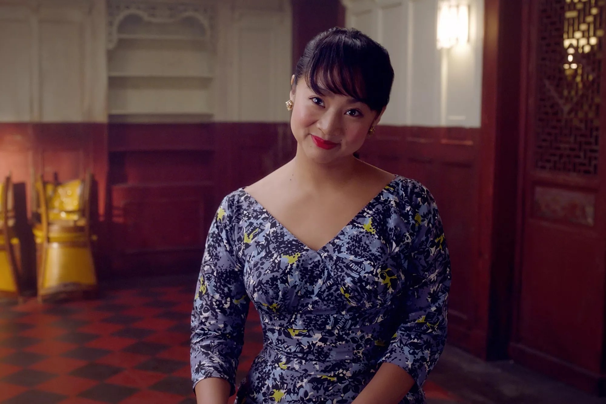Stephanie Hsu (Mei) in The Marvelous Mrs. Maisel - Episode 306