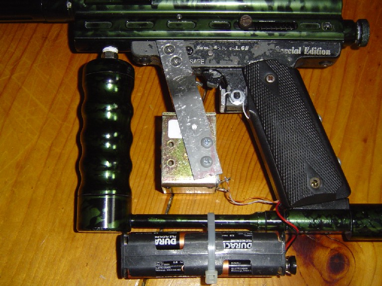 John W. Cornwell Automatic Paintball Gun