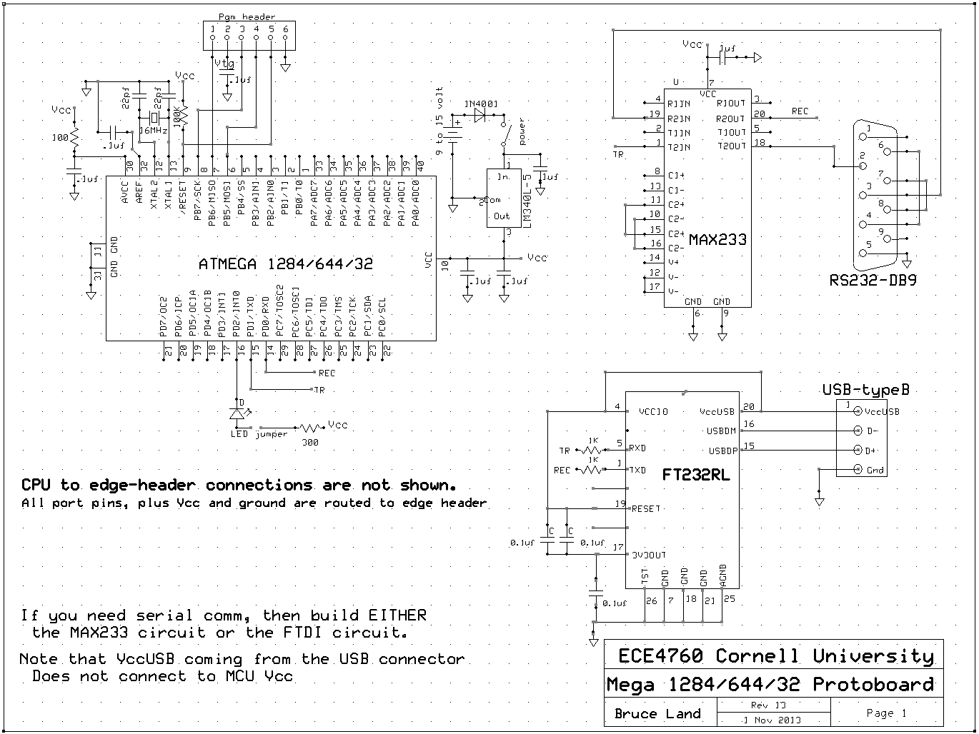 Schematic Diagram Of Pc Avr Dragon - Circuit Diagram