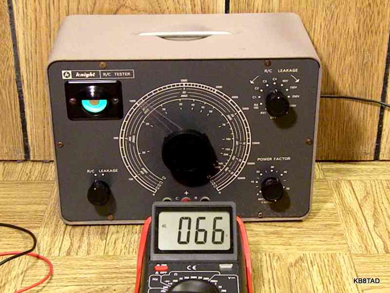 Tubeera capacitor analyzers Part Two; Knight, Eico