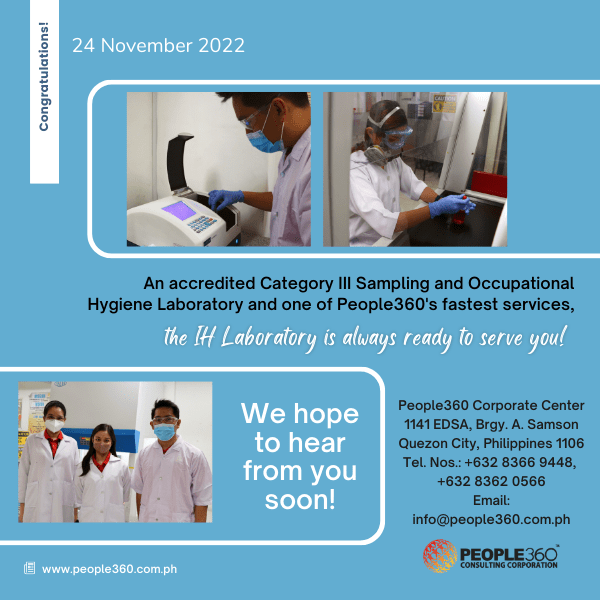 People360's Industrial Hygiene Lab renews OSHC accreditation