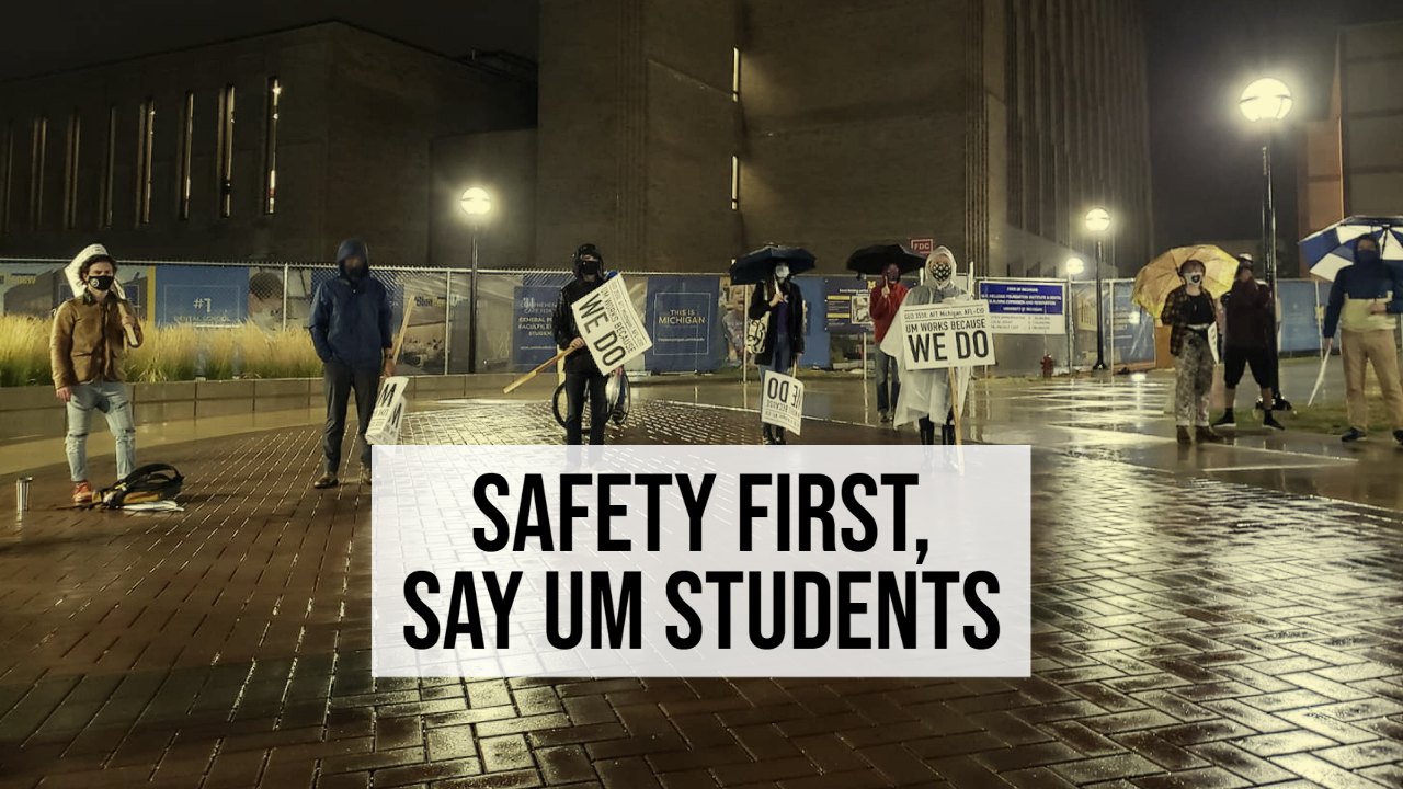 Michigan University students seek safe working conditions Peoples