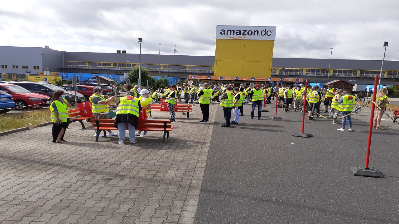Amazon workers in Germany go on 3day strike, demand higher wages