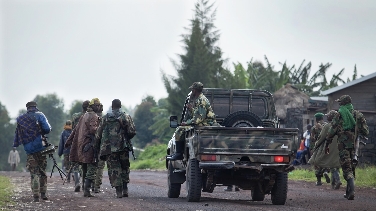 “After two decades of war, the Congolese people are saying enough is